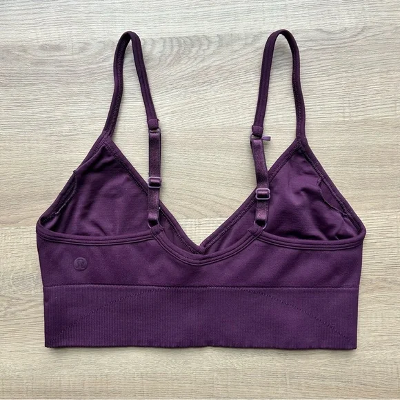 lululemon Deep Purple Bra - Picture 2 of 5